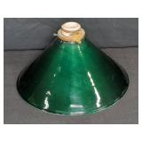 Green Glass Industrial Lamp Shade