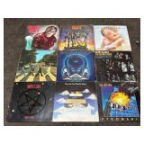 Rock Vinyl Record Album Lot