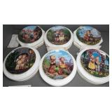 (12) M.I. Hummel Collector Plates with COA