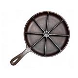 Cracker Barrel Cast Iron  Wedge Pan, 9" Dia.