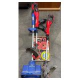 Craftsman Trimmers & Snow Joe Snow Shovel Set
