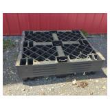 (5) Light-Medium Duty Plastic Pallets - 47" X 39"