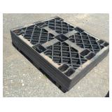 (5) Light-Medium Duty Plastic Pallets - 47" X 39"