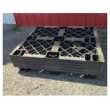 (5) Light-Medium Duty Plastic Pallets - 47" X 39"