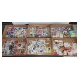 Large Mixed Lot of Sports Trading Cards &