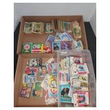 Vintage and Modern Sports Trading Cards