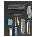 Knife and Lighter Assortment with Boxes