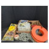 Hand Tools, Chain, and Hardware Lot