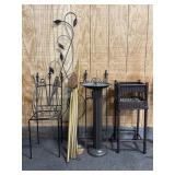 Garden & Patio Decor, Metal & Wicker
