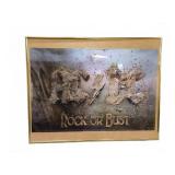 Framed AC/DC Rock or Bust Poster 28"ï¿½22"