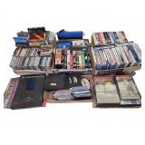 Media Lot: DVDs, VHS, CDs, Vinyl, Rewinder