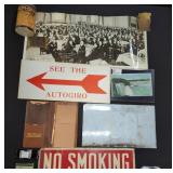 Ephemera, Signs, Models, and Memorabilia