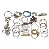 Metal and Beaded Fashion Bracelets