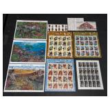 USPS Stamp Sheets Collection