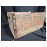 Seven Springs Beverages wooden crate Batavia NY