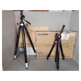 Tripods and Foldable Laptop Desks Lot
