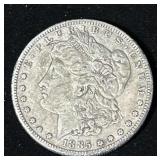1885-S Morgan Silver Dollar