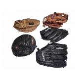 5 Kelley and Diamond Master Baseball Gloves