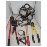 Hand tools including Earthquake XT air wrench