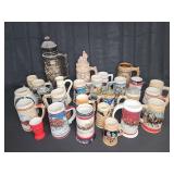 Beer Steins and Tankards, Various Brands