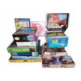 Jigsaw Puzzle Lot, 500-2000 Pieces
