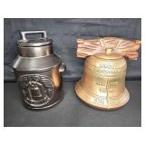 Liberty Bell and Milk Can 1776-1976 Bicentennial