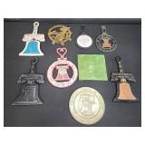 1976 Bicentennial Liberty Bell Trivets