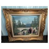 Framed Painting 28" w x 24" t