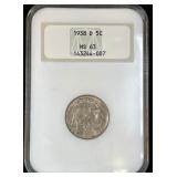 1938-D Buffalo Nickel MS63 (NGC)