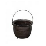 Cast Iron Cauldron w/, Marked "8 G"