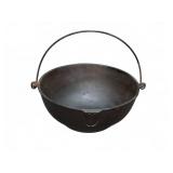 Cast Iron Scotch Bowl w/ Handle, 12" Dia.