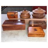 Wooden Trinket Boxes