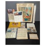1976 Bicentennial Calendars and American Art Book