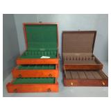 Reed & Barton Flatware Storage Boxes Set of 2