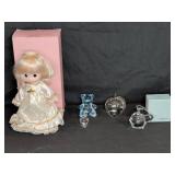 Precious Moments Tree Topper and Crystal