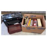 HP DeskJet 1055, Books, LED Lights, Card File