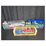 1997 & 1998 Mobil Toy Trucks w/ 1997 Sunoco Truck