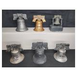 6 1976 Liberty Bell Bicentennial Banks
