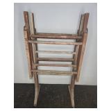 Lovell Mfg. Co. wooden folding clothes dryer Erie,