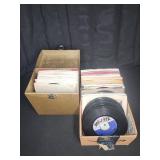 7" vinyl 45 RPM records with sleeves