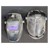 Miller welding helmet and Jackson face shield