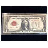 1928 United States $1 Red Seal Note