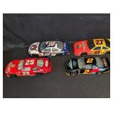 4 NASCAR Diecast Model Cars