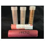 Lincoln Wheat Cent Rolls