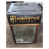 Monster Energy branded mini drink fridge