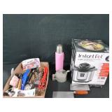 Instant Pot Lux 6-Quart and Kitchen Utensils Lot