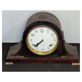Sessions Tambour Mantel Clock, Wood, USA