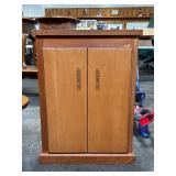 Wooden Cabinet with Double Doors