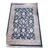 Floral Pattern Rectangular Area Rug 57x70