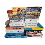 Board Games and Jigsaw Puzzle Lot